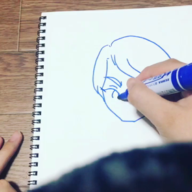 最初描いてたの撮ってみたの画像