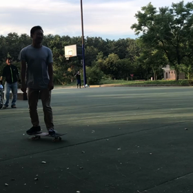 早朝スケート その2 勝ちゃん！やったね✌️の画像