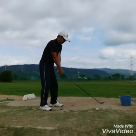 ラウンド前日の朝練、昼練の画像