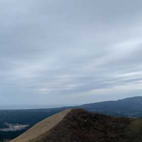 男鹿半島の寒風山の画像