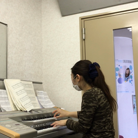 エレクトーン練習の画像