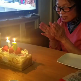 おばあちゃんの誕生日の画像