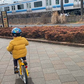 いつもと違う場所で練習♬の画像