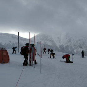 今年の初滑りの画像