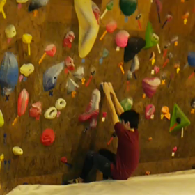 本日の倅(唯一の完登)の画像