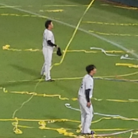 引退セレモニーの画像