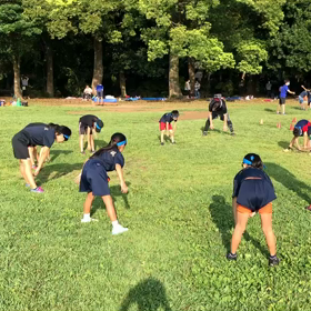 8月29日 航空公園練習(準備運動)②の画像