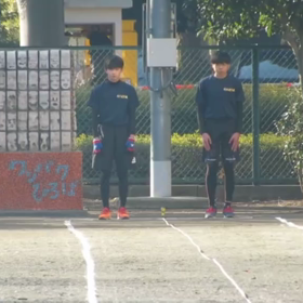 男子リレー選考会（ゴール付近）⑨の画像