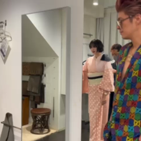 フィリピンの大女優Arci Munozに紫藤尚世先生の着物を着させたよ♡の画像