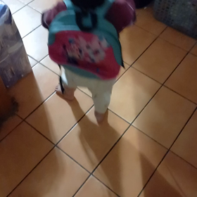 二番目の娘が歩き始めたの画像