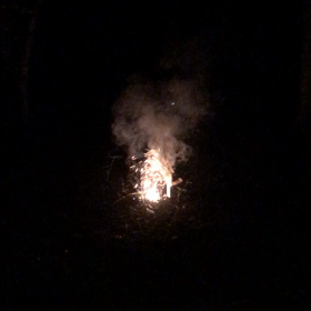 吹き上げ花火の画像