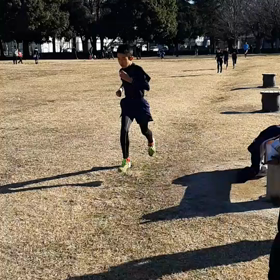 航空公園練習 400mインターバル④の画像