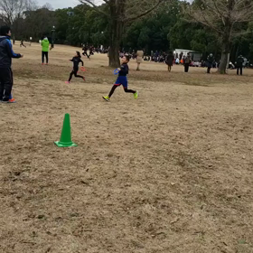 航空公園練習 低学年リレー②の画像