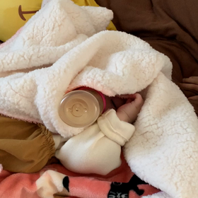 毛布大好き赤ちゃん♡の画像