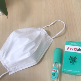 【朗報】マスクに清涼感！？ぜひお試しを！の画像