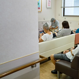 耳鼻科、珍しく混雑。の画像