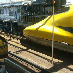 ドクターイエロー　のぞみ検測　上りの画像