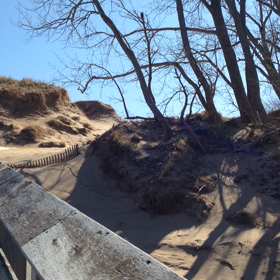 山の上の砂漠の画像