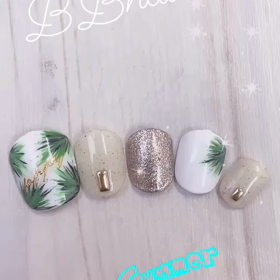 リゾートネイルの画像