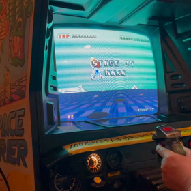 スペースハリアー　arcadeの画像