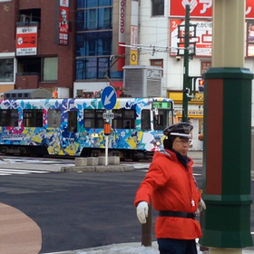 2016 雪ミク電車の画像