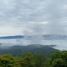 雲海〜を写していたら、セグロカッコウさんの鳴き声が…の画像