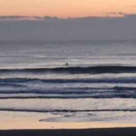11月2日千葉北、東浪見の朝の波の画像