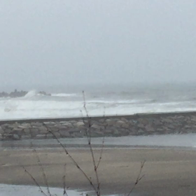 6月11日千葉北、東浪見の朝の波の画像