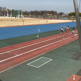 男子走り幅跳び⑱の画像