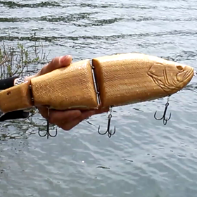 40㎝越えの３連ビッグベイトのスイム動画です。の画像