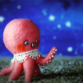 レトロ加工した、動画の画像