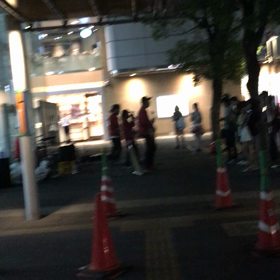 川崎駅路上ライブの画像