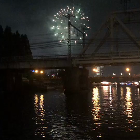遼太郎天神祭 屋形船の画像