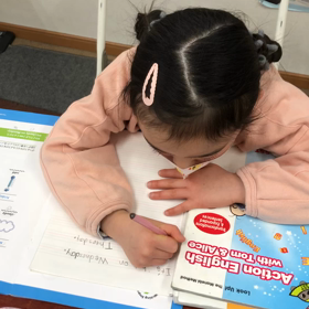 ライティングもぐんぐん力をつけています！の画像