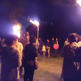 埼玉県行田市　さきたま火祭りの画像