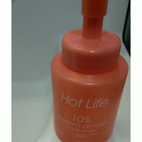 「HotLife」　発汗美容法エプソムソルト配合　泡で出るボディソープ　の画像