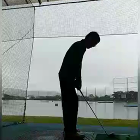 核スイングの錬成～7番アイアンの画像