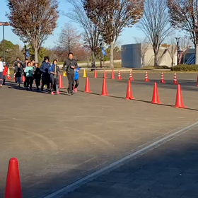 県駅伝　アップ①の画像