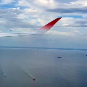 飛行機から飛行機が✈️の画像