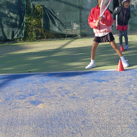 キッズテニスの画像