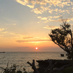 夕日の動画の画像