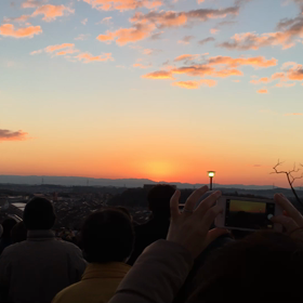 初日の出ランの画像