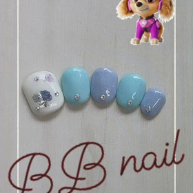 フットネイルの画像