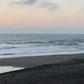 6月18日千葉北、東浪見の朝の波の画像