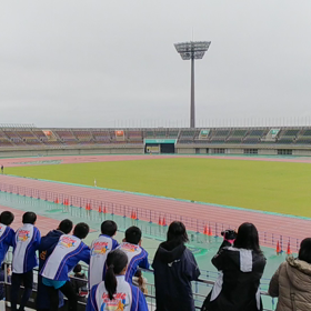 タイムトライアル女子スタートの画像