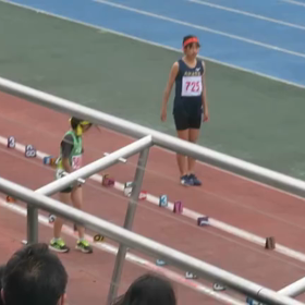 越谷春季　女子走り幅跳び⑬の画像