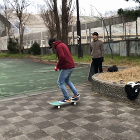 今朝のスケート　　師匠達の画像