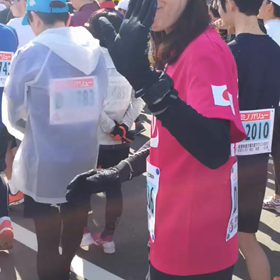 今年初のフルマラソン‼️の画像