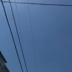 生ブルーインパルス、初めて見ました！の画像