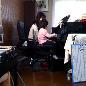 ピアノのレッスン♪の画像